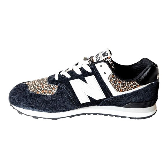 NEW BALANCE 574 'Leopard' Sneakers Size M7/W8.5 - Picture 6 of 9